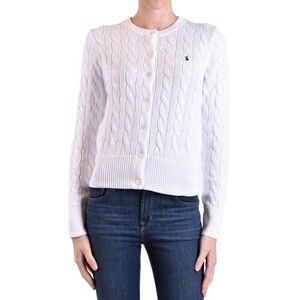 Polo Ralph Lauren White Cotton Sweater - NWT